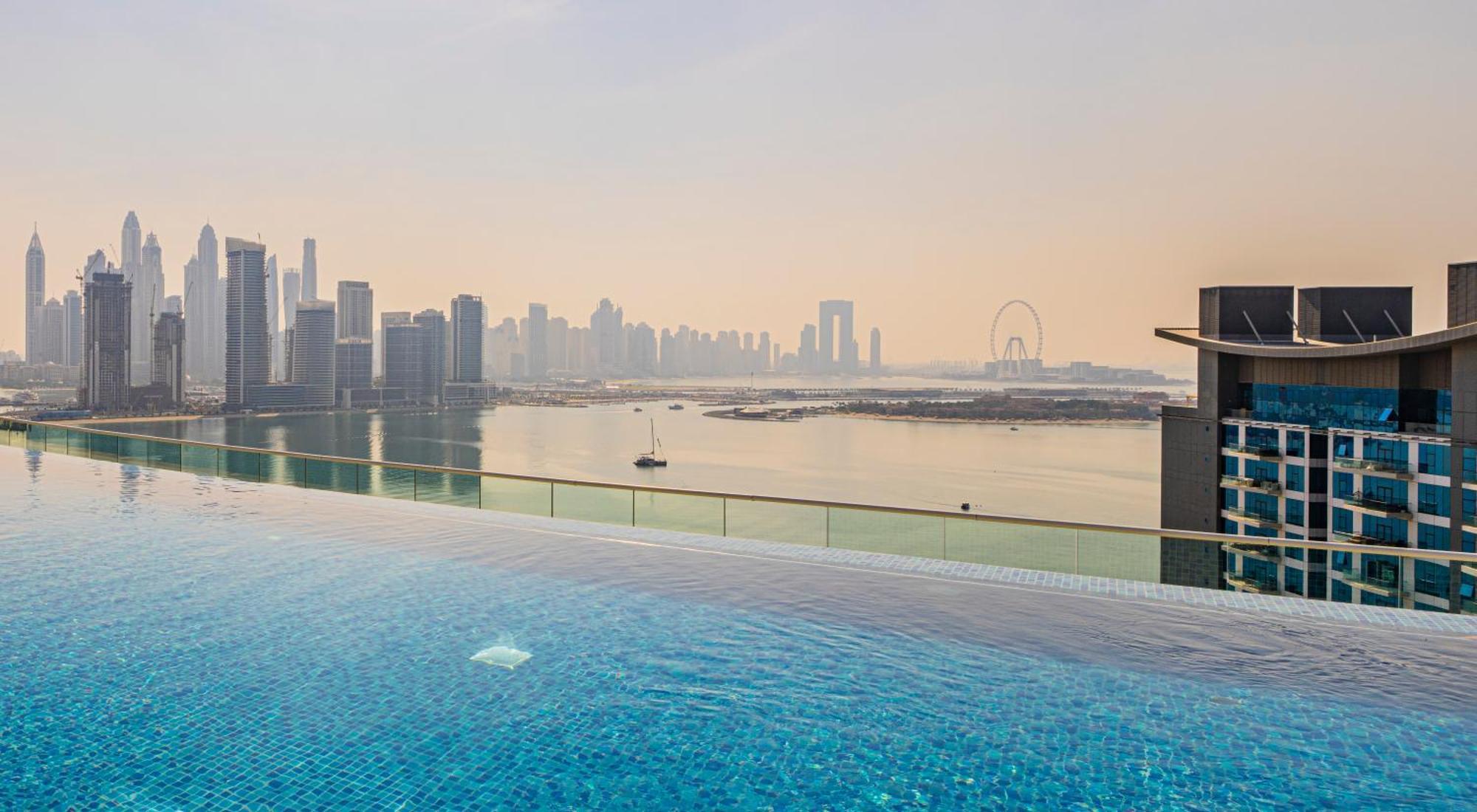 Studio With Pool And Private Beach Access On Palm Jumeirah Dubai Exterior foto