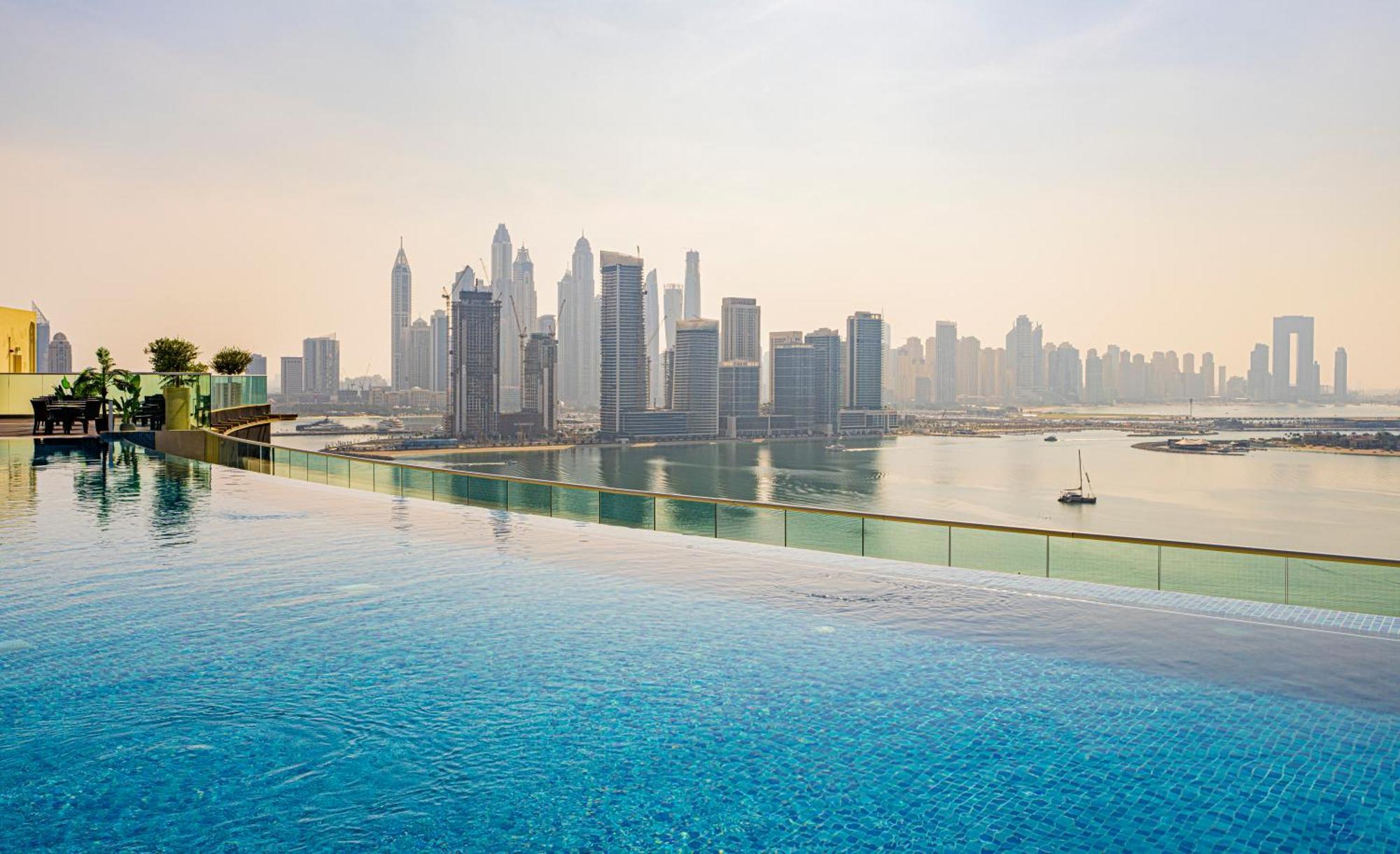 Studio With Pool And Private Beach Access On Palm Jumeirah Dubai Exterior foto