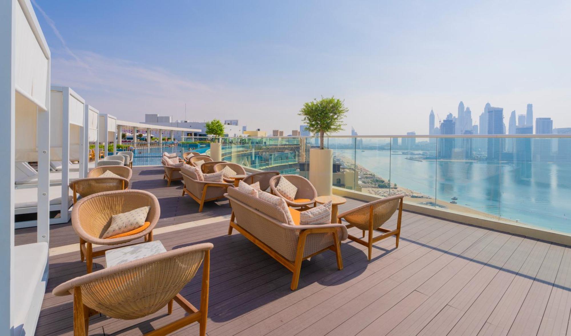 Studio With Pool And Private Beach Access On Palm Jumeirah Dubai Exterior foto