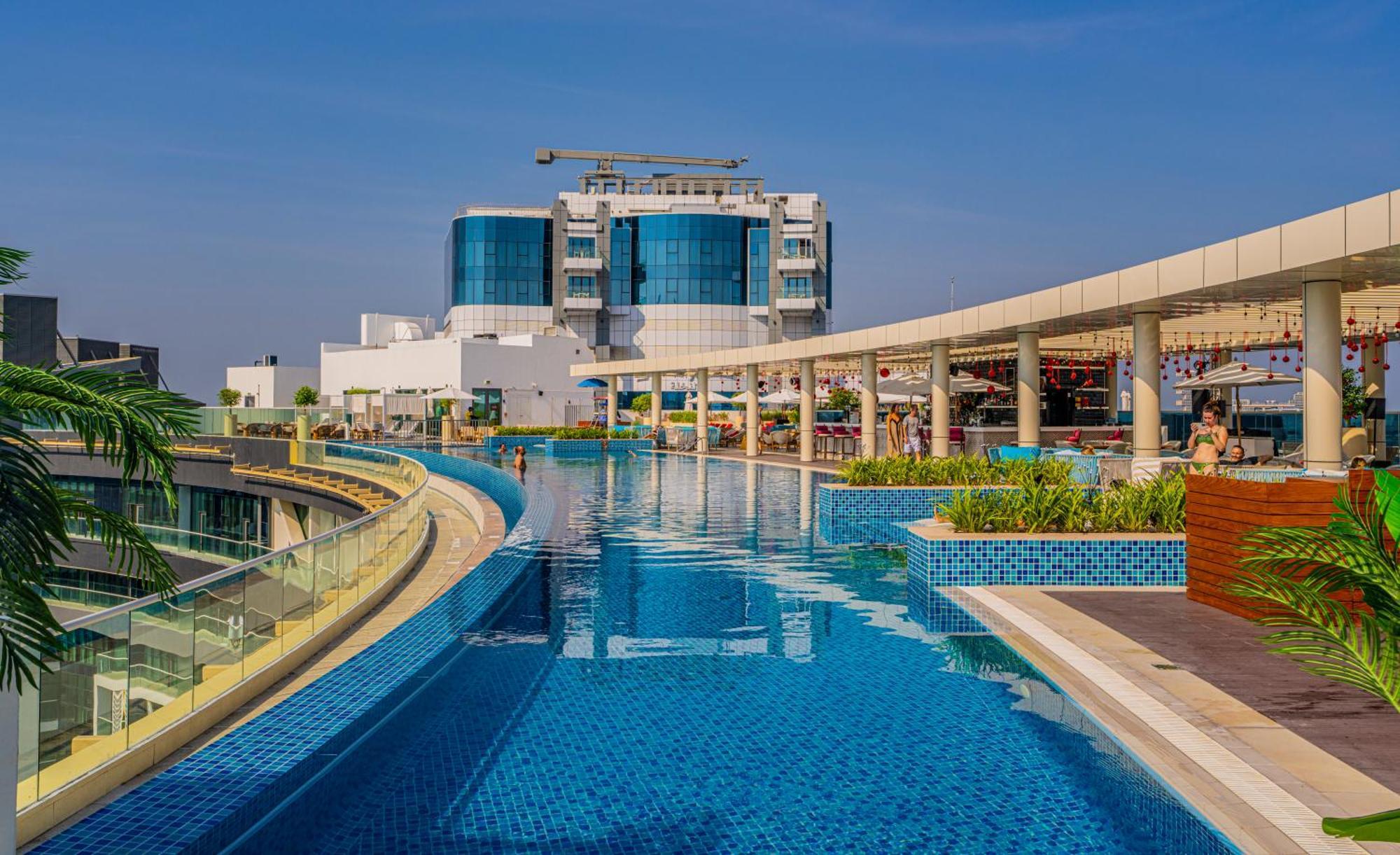 Studio With Pool And Private Beach Access On Palm Jumeirah Dubai Exterior foto